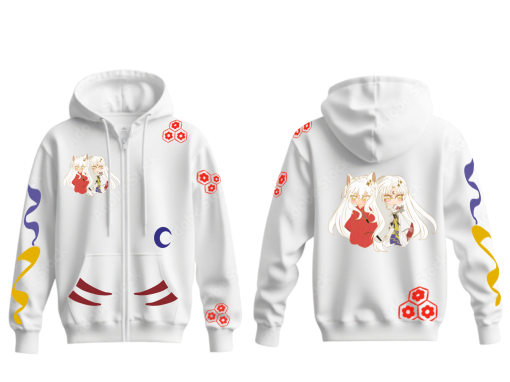 #1 Collector's Item! Inuyash Hoodie Featuring Sesshomaru and Inuyasha